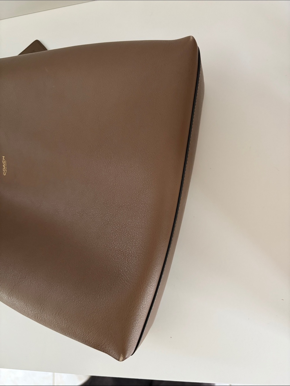 Coach Brooklyn Shoulder Bag 28 brass/dark stone - Picture 3 of 6